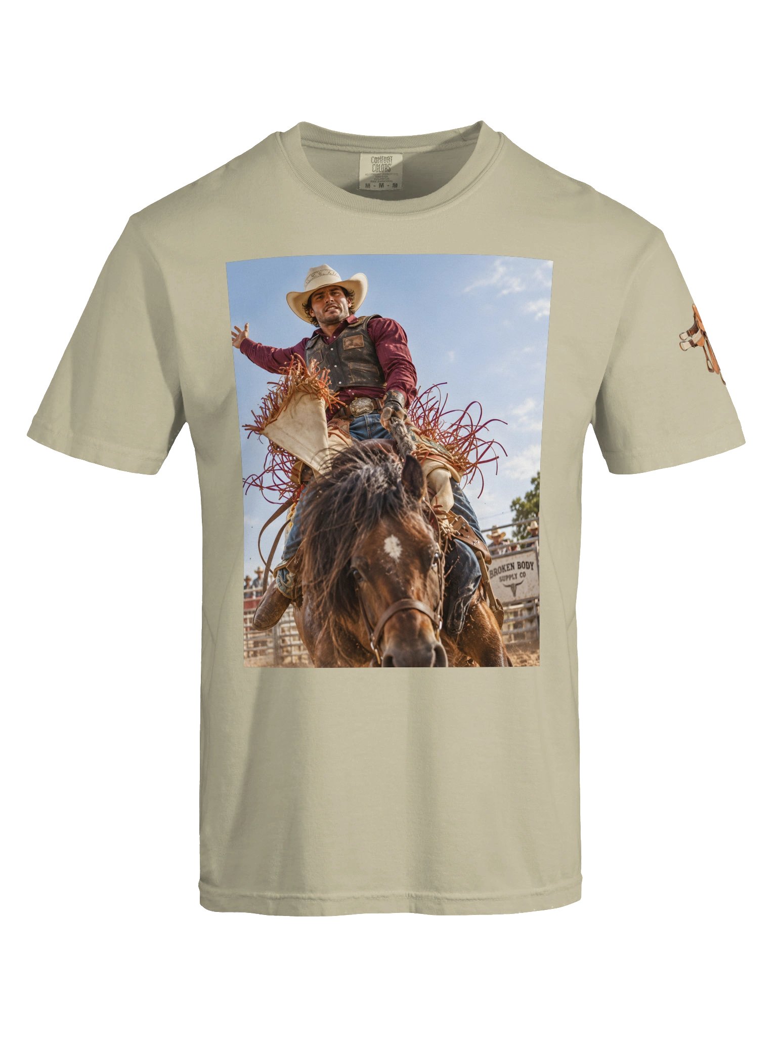 Saddle Bronc Ride It Out T-Shirt | ROUGHSTOCK RODEO™ product image (191)