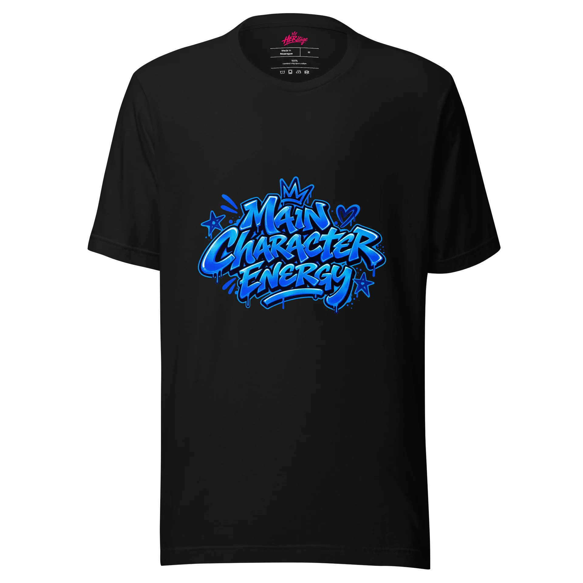 HERitage Main Character Energy Short Sleeve In Blue product image (2)