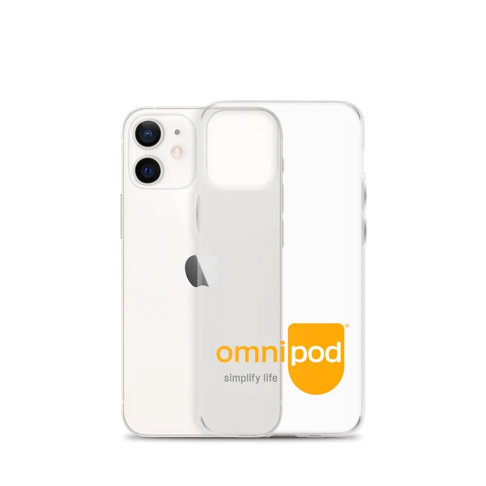 Omnipod Simplify Life Clear iPhone Case product image (21)