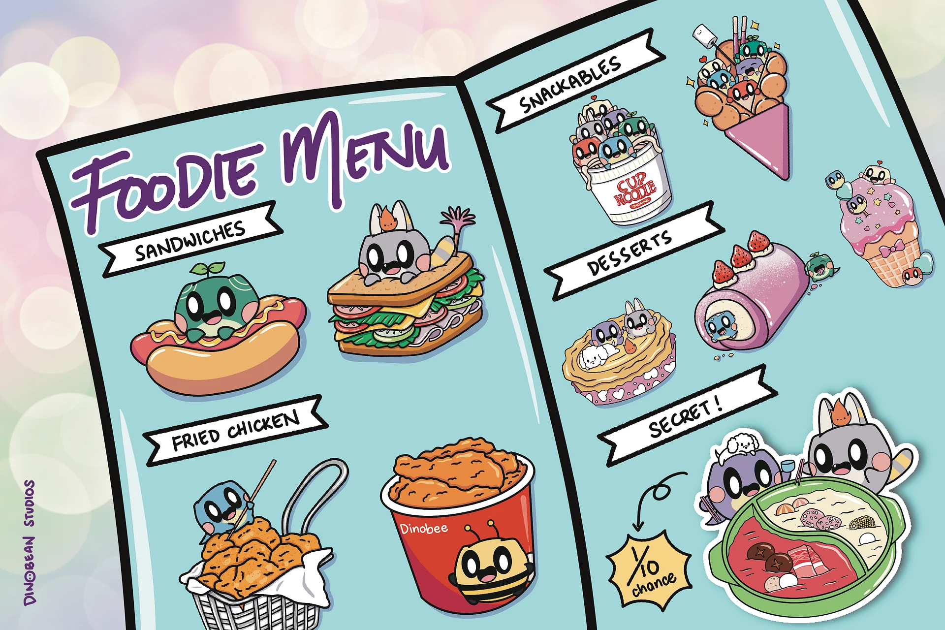 Foodie Menu Bundle Sticker Set product image (3)