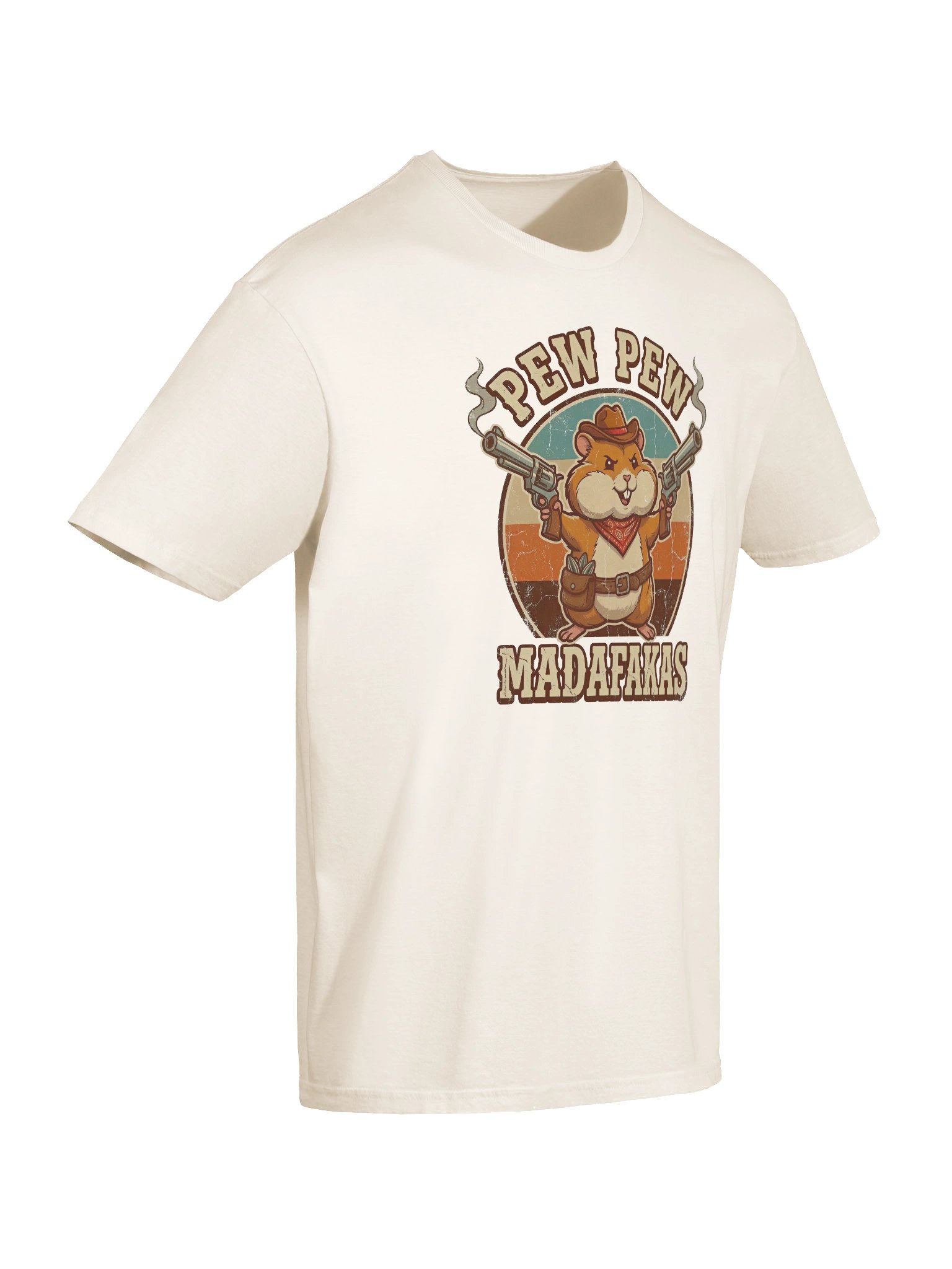 Funny Hamster Cowboy T-Shirt product image (3)
