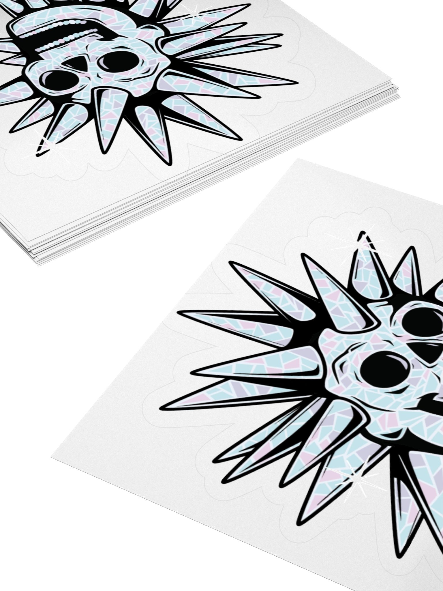 Disco Skull Sticker product image (7)