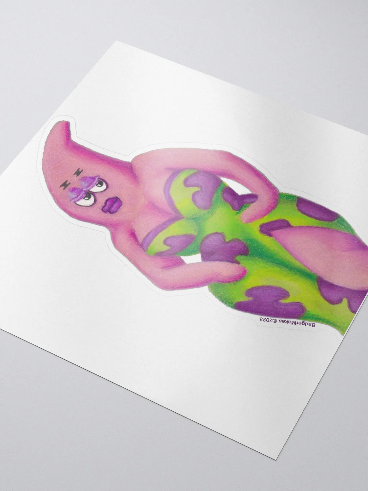 Sexy Starfish Sticker product image (3)