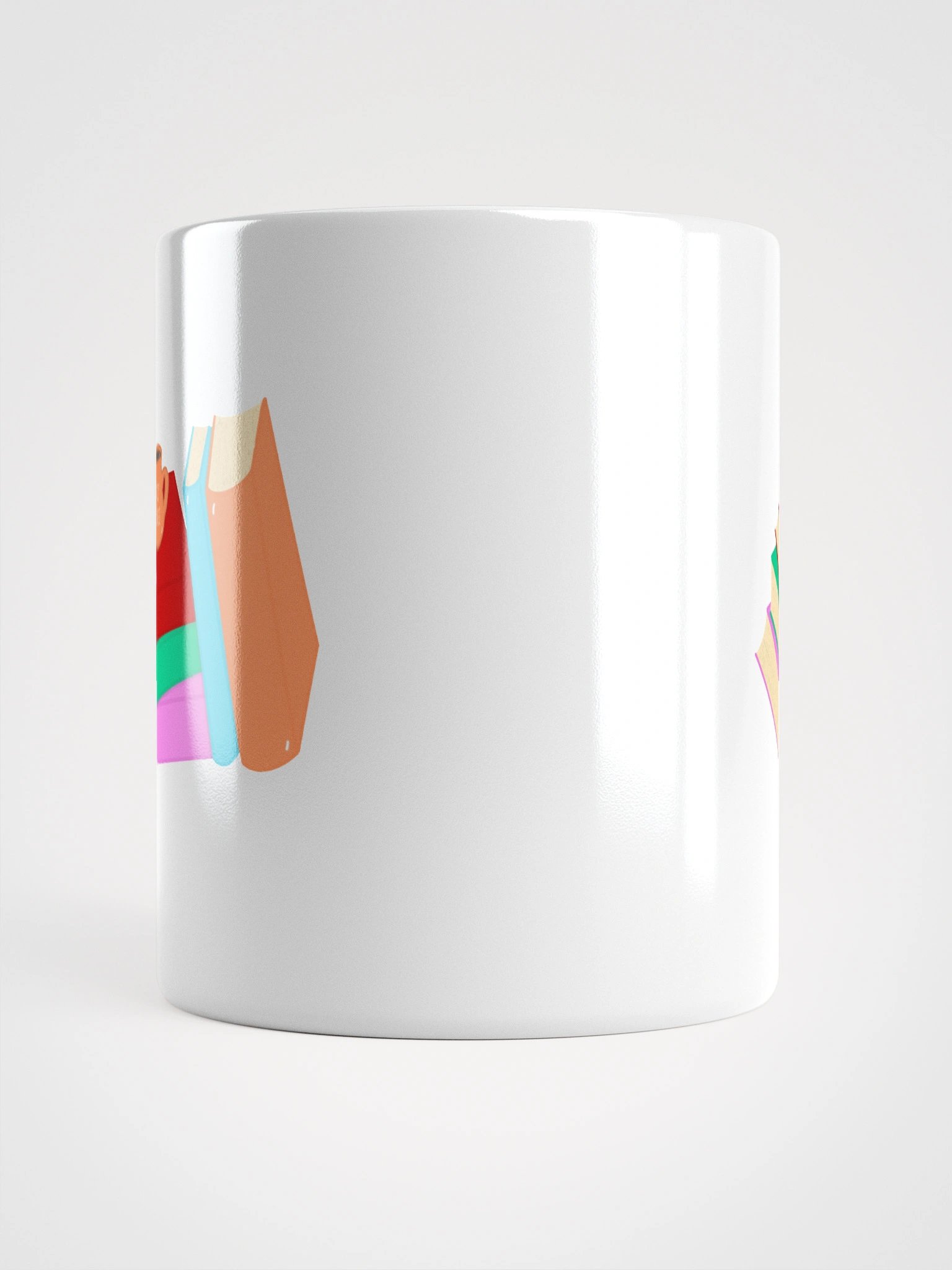 Cozy Book Lovers Book Stack Mug product image (6)
