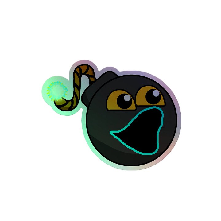 BOMB Pog Holographic Sticker product image (2)
