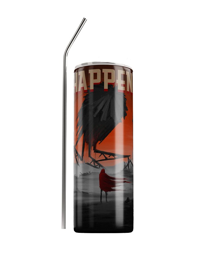 Unhappening Key Art Steel Tumbler product image (1)