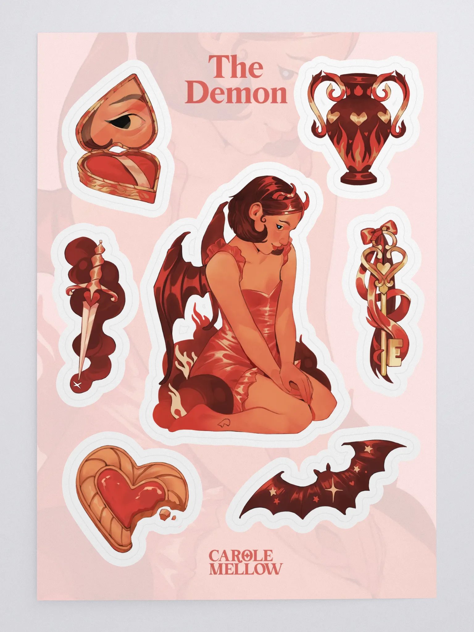 The Demon | Sticker Sheet product image (3)