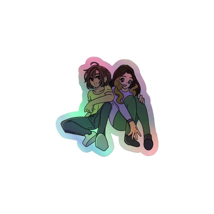 Blake and Naomi Collab Holographic Sticker Set product image (1)