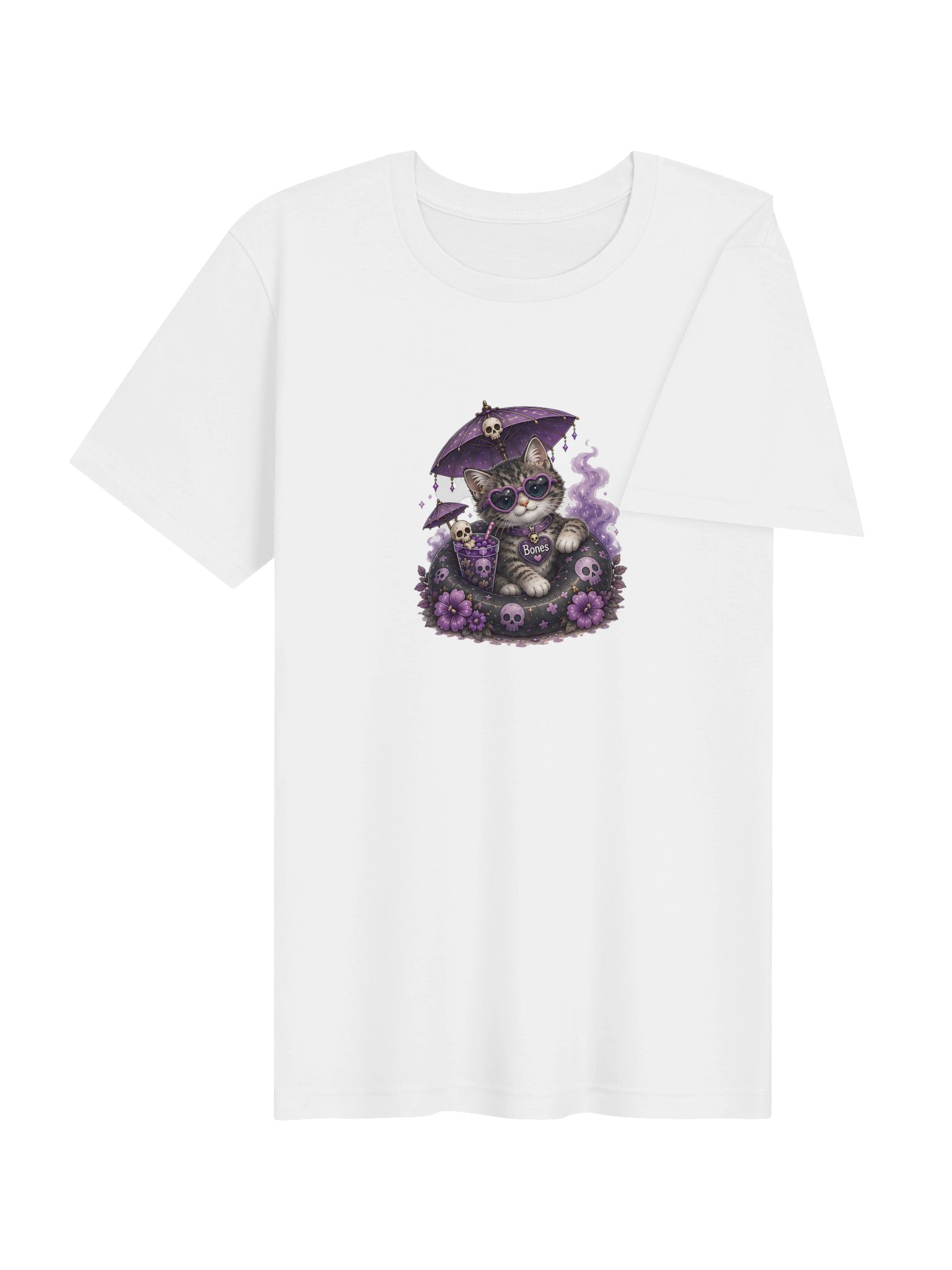 ''Bones the Summer Cat'' Unisex Supersoft T-Shirt product image (7)