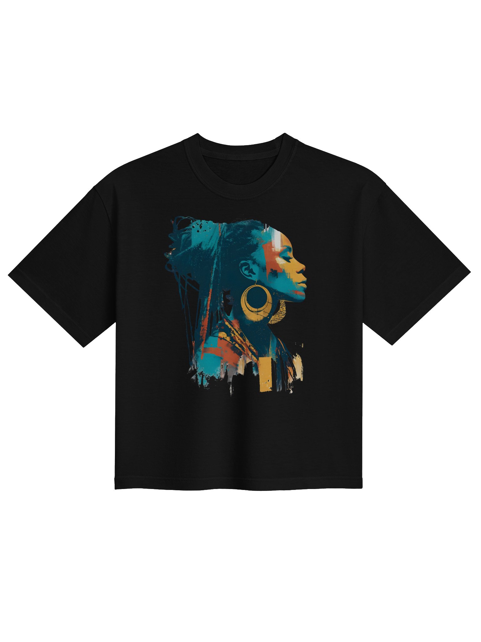 Vibrant Profile Portrait Box Tee product image (1)