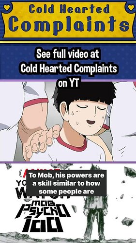 Mob Psycho 100 and having a fulfilling life

#anime #animeaesthetic #animeedits #animememes #animerecommendation #animereels ...