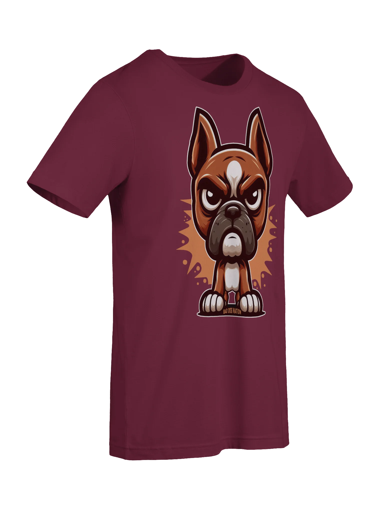Boxer Angry Pup - Premium Unisex T-shirt product image (3)