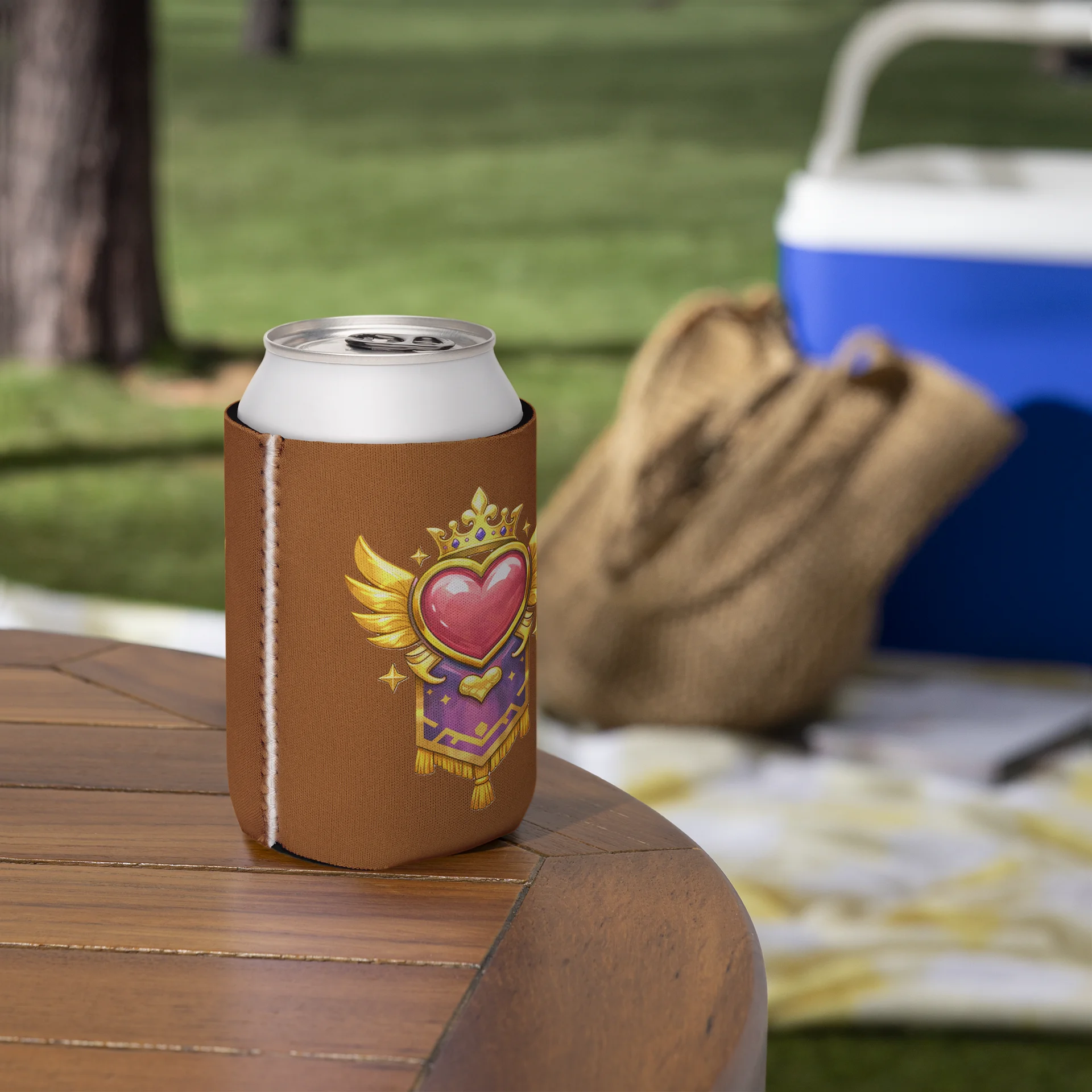Kingdom Crest Stylized Can Cooler product image (5)