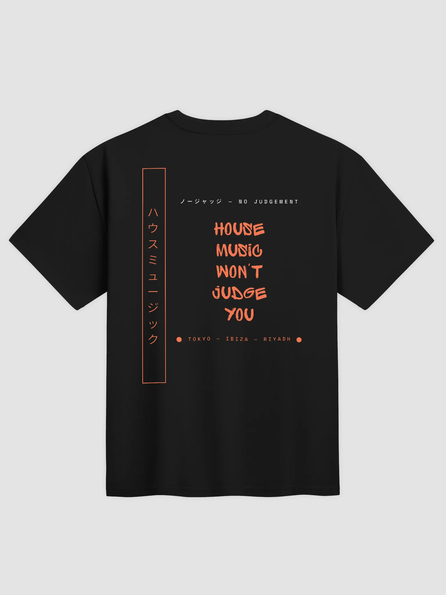 No Judgement House Music Tee product image (6)