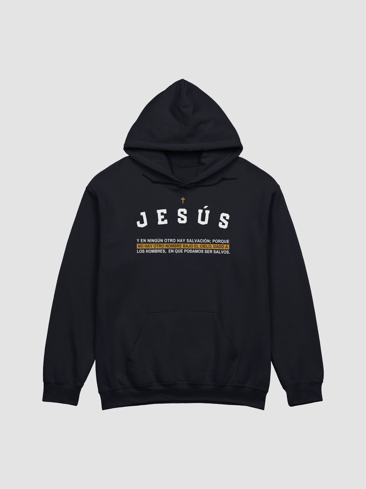 Sudadera Unisex Con Capucha | Y en ningún otro hay salvación product image (1)