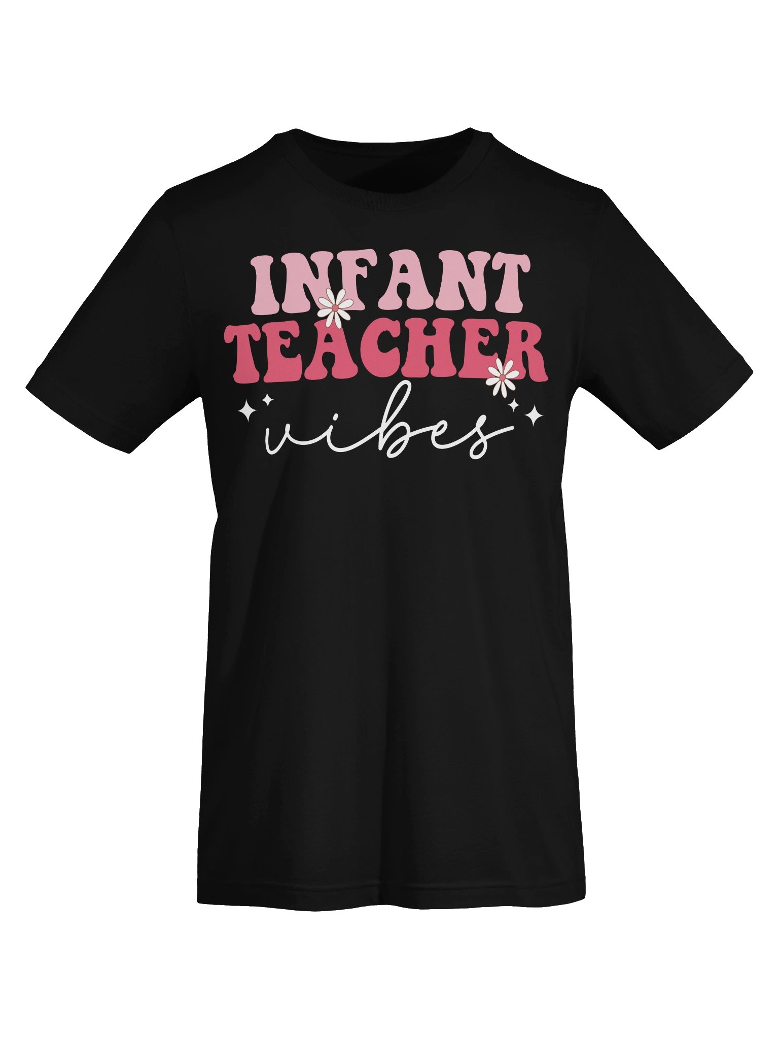 Infant Teacher Vibes T-Shirt | Cute Preschool Teacher Graphic Tee | Daycare Teacher Shirt | Early Childhood Educator Gift product image (46)