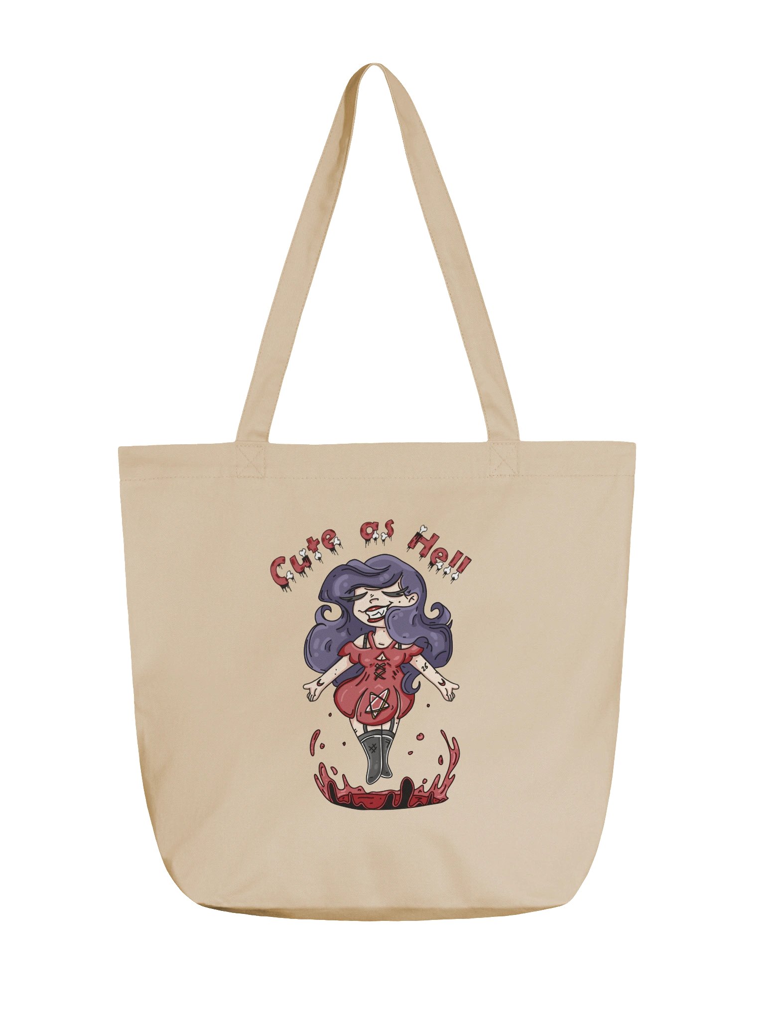 Cute As Hell Tote Bag product image (1)
