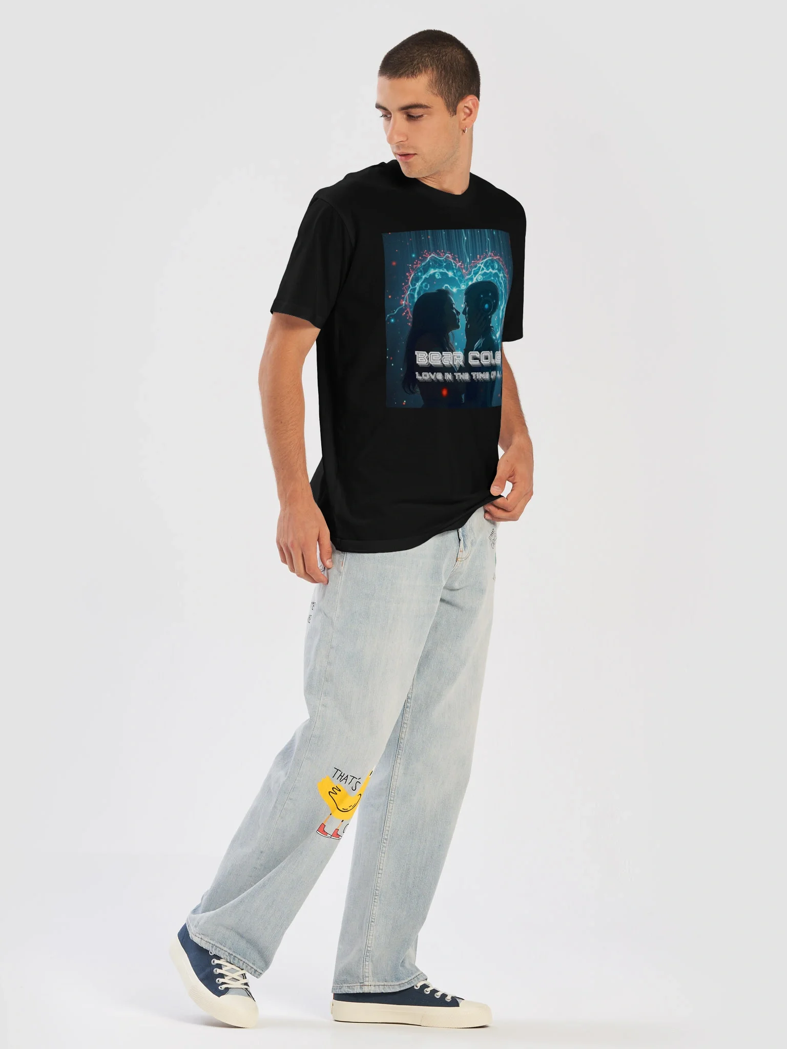 Bear Cole Love in the Time of A.I. Cover T-shirt