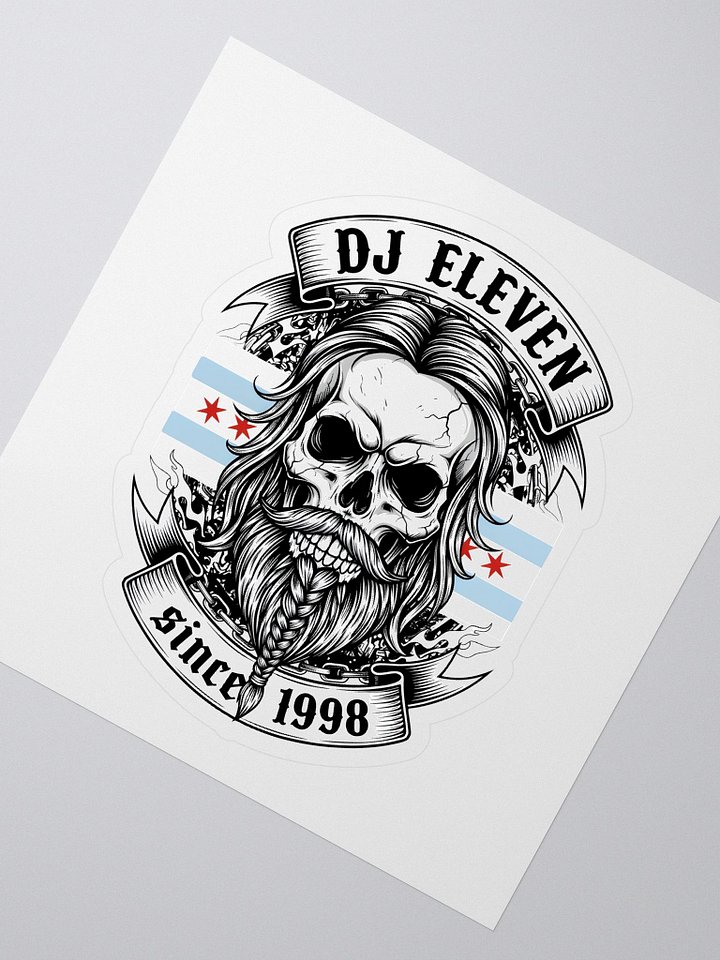 Chicago made sticker product image (2)