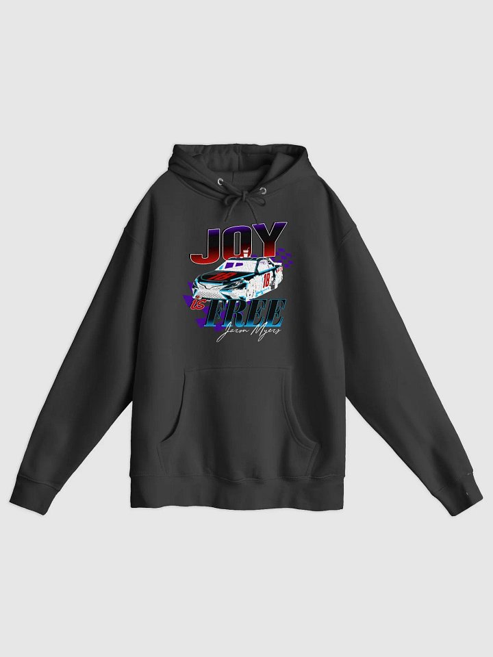 Joy Is Free Racecar Hoodie product image (1)
