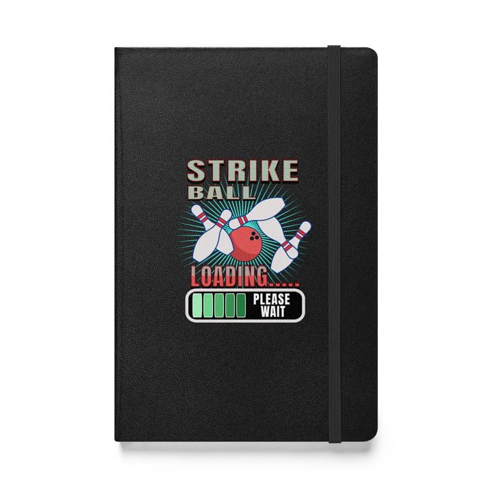 Strike Ball Loading Bowling Hardcover Notebook product image (1)