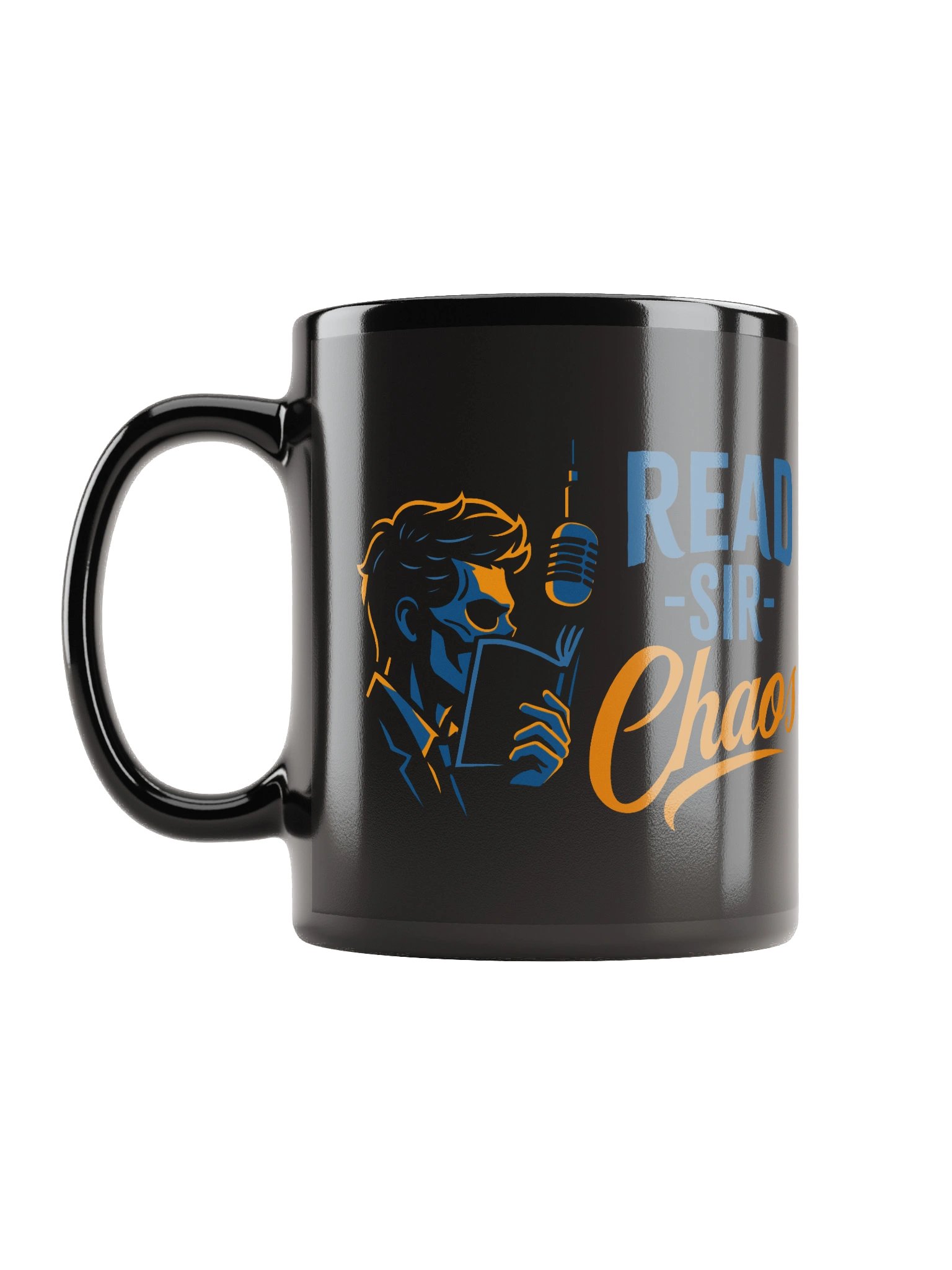 Read | Sir Chaos Black Mug product image (6)