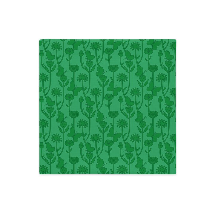 Bloom (green) Pillow case product image (2)