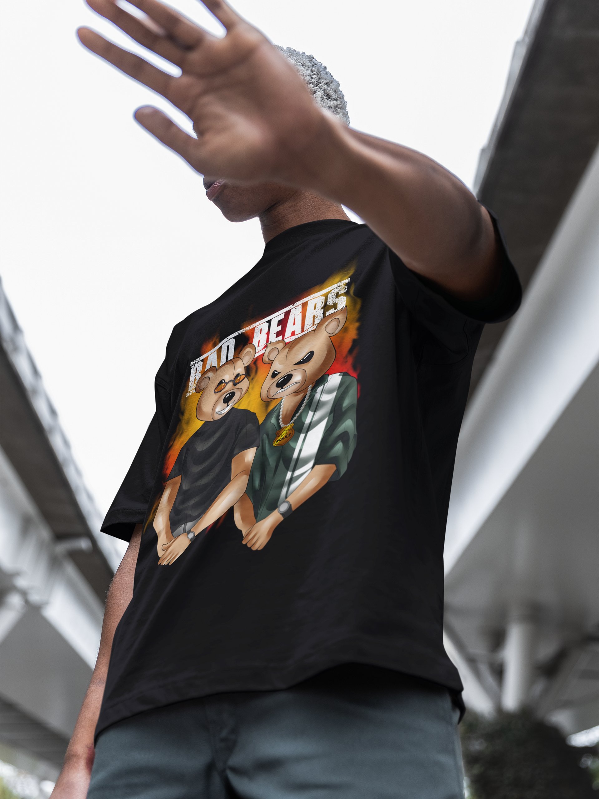 Bad Bears Graphic Cotton Tee product image (1)