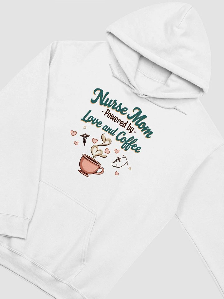 Love & Coffee Nurse Mom Hoodie product image (46)