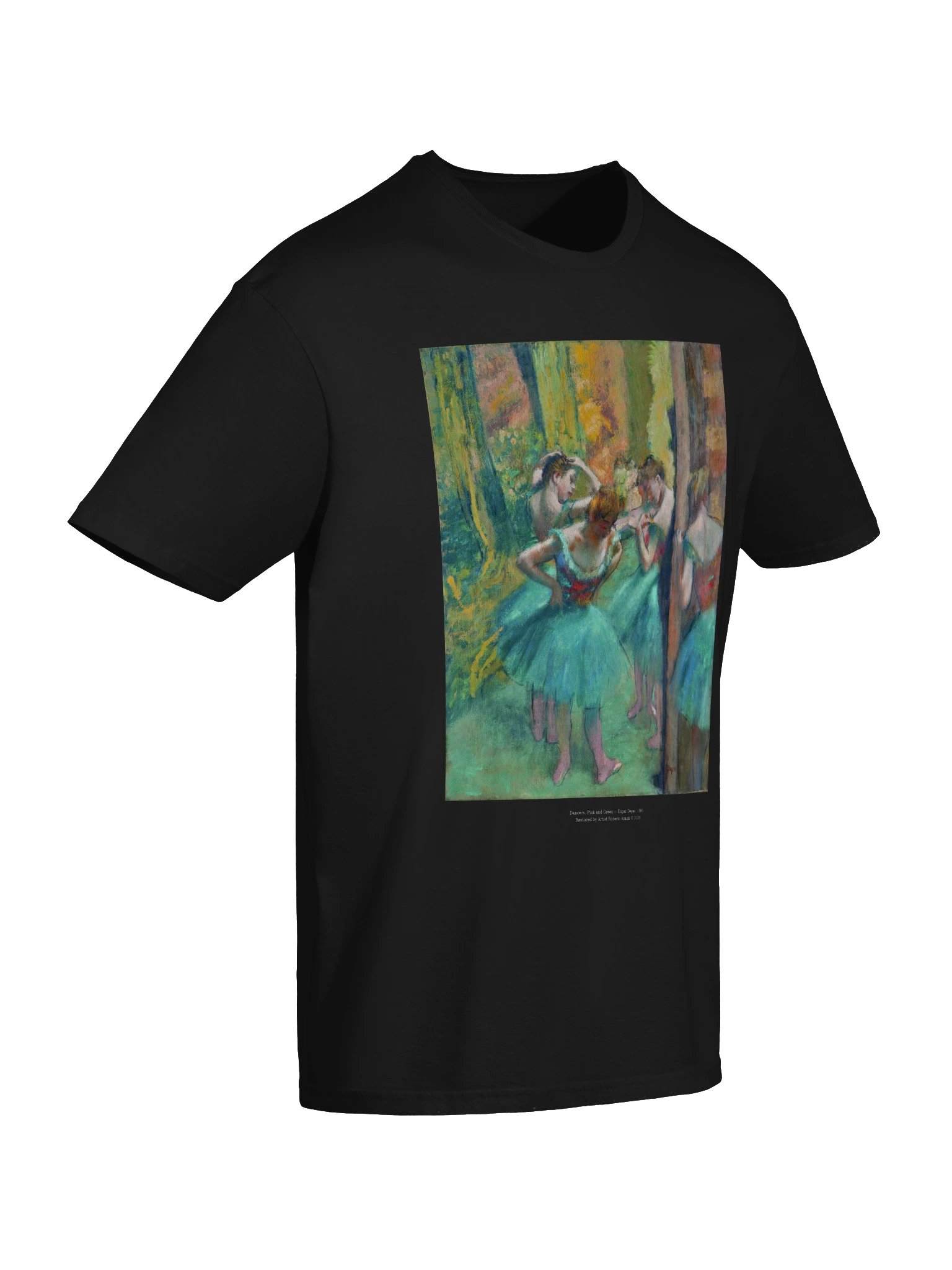 Dancers, Pink and Green — T-Shirt product image (6)