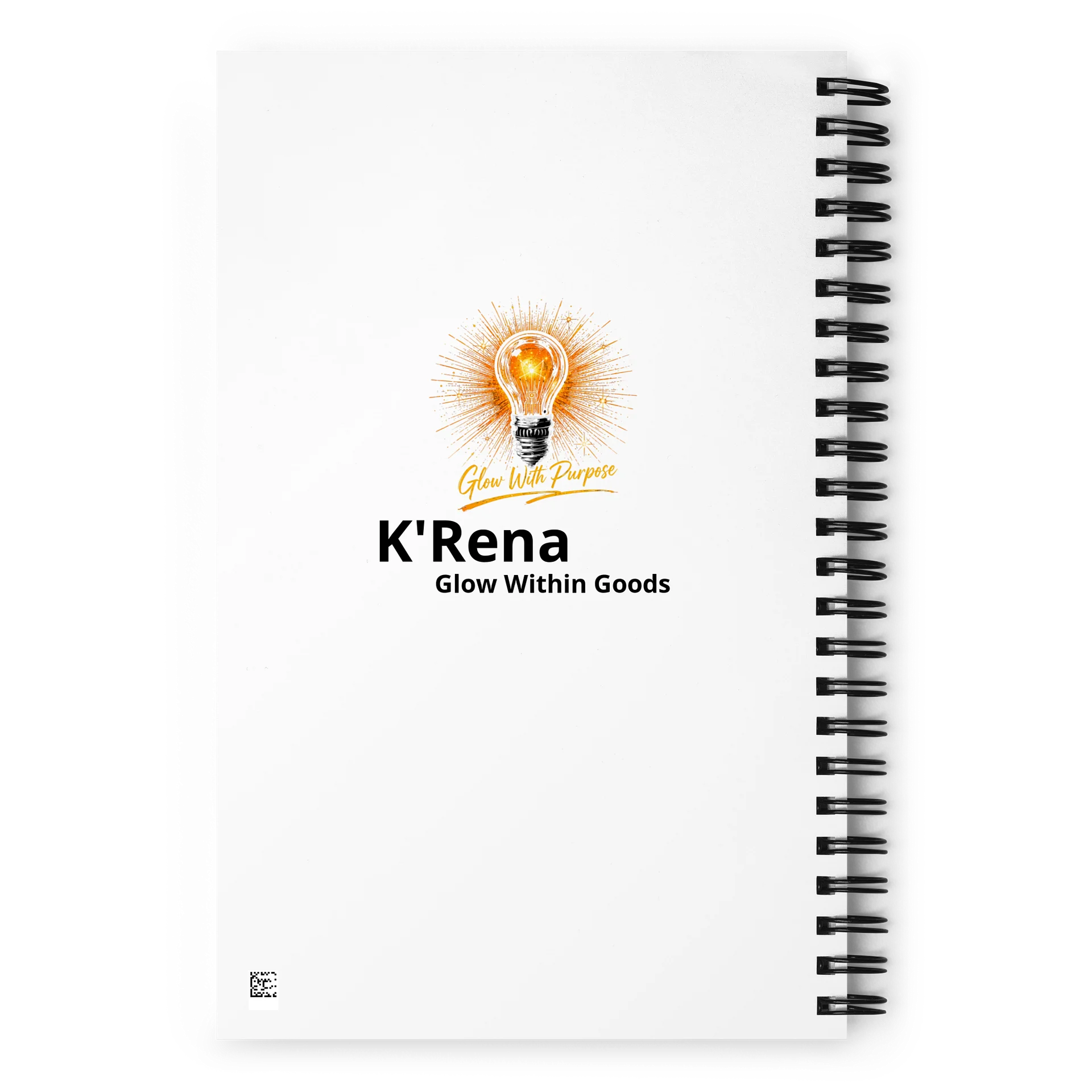 Glow With Purpose Spiral Notebook | Inspirational Journal for Reflection product image (6)