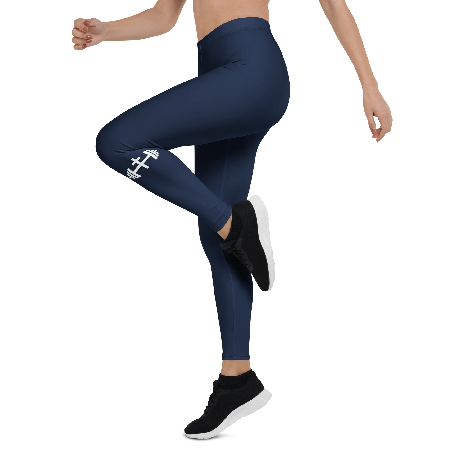 His House Womens Performance Leggings - Navy product image (5)