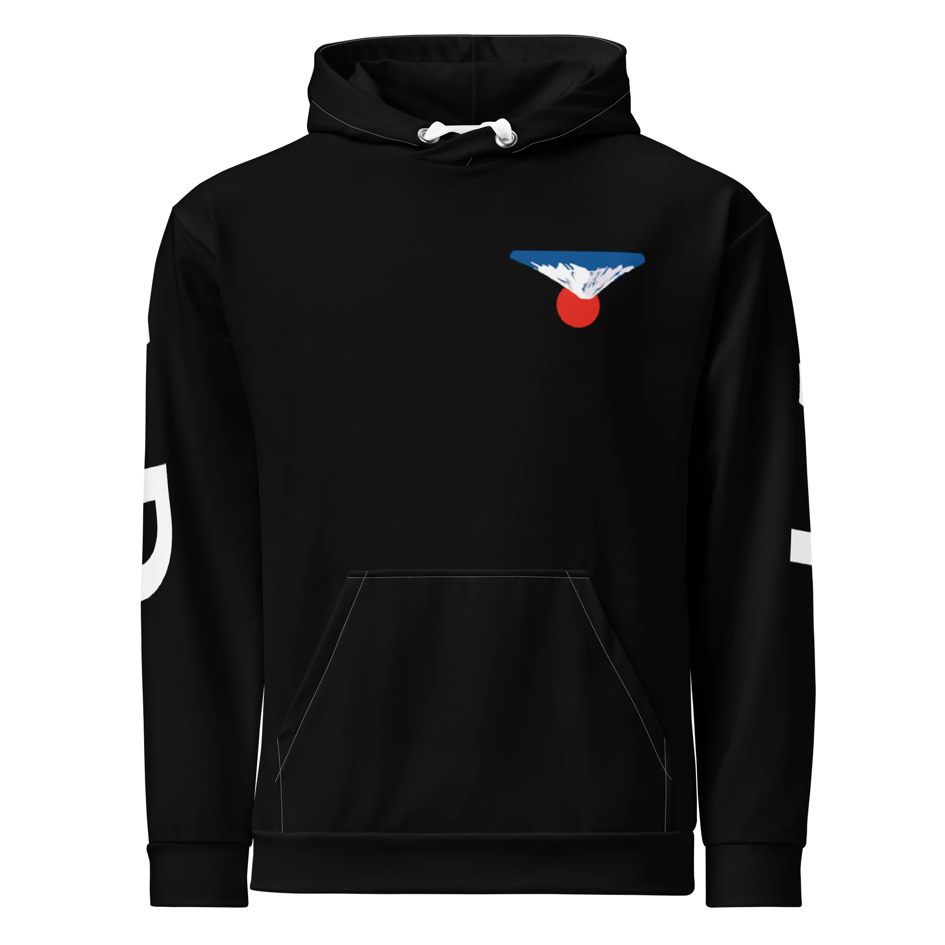 Black Inverted Ink Sleeve Sweat Shirt product image (1)