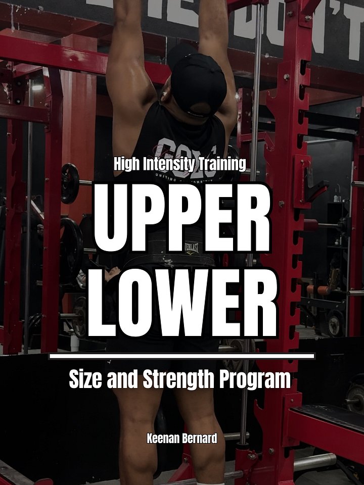 THE UPPER LOWER PROGRAM (LOW VOLUME TRAINING) product image (1)