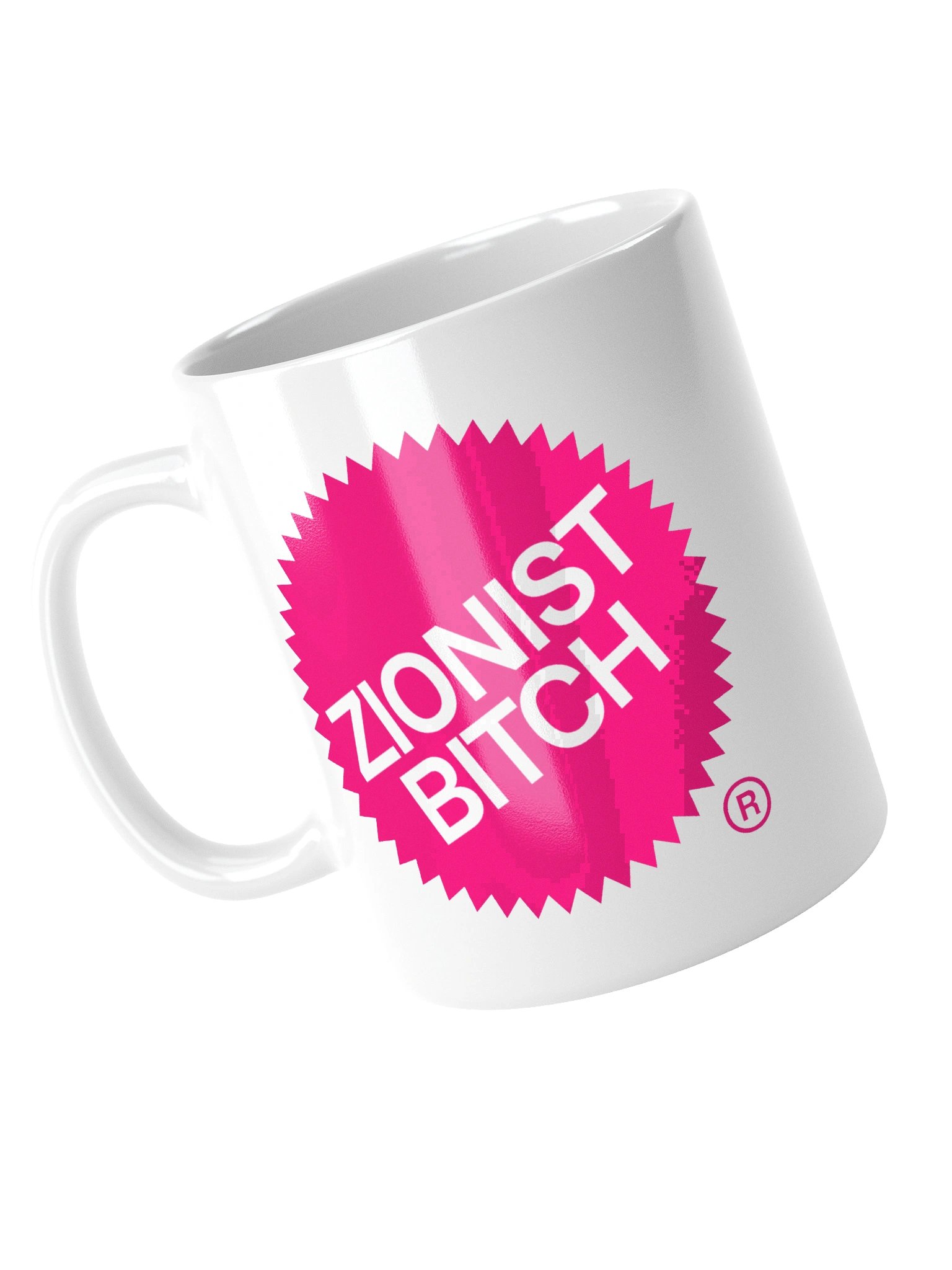 Zionist Bitch Label Mug (White) product image (5)