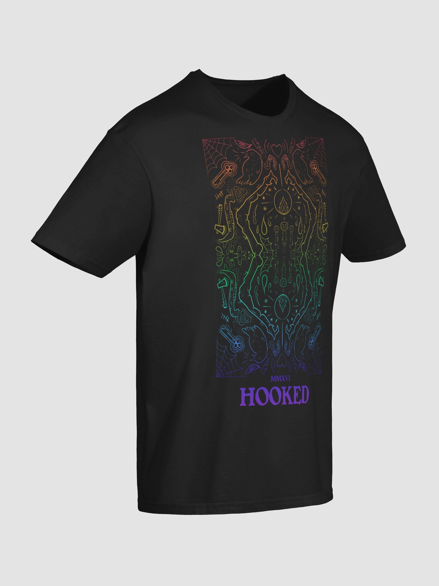 "Hooked"- Prisimatic Graphic Tee product image (10)