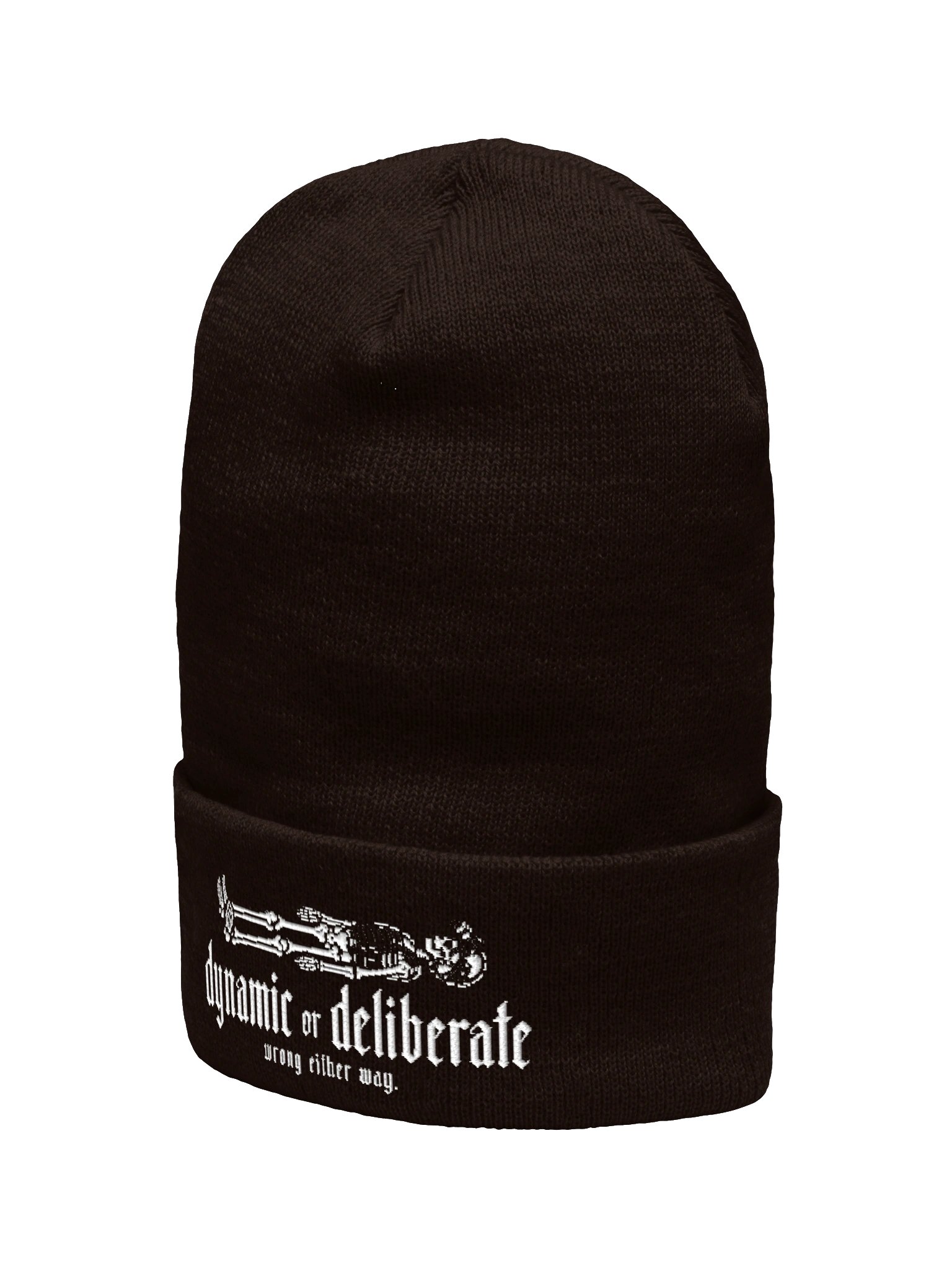 Dynamic or Deliberate Beanie product image (2)