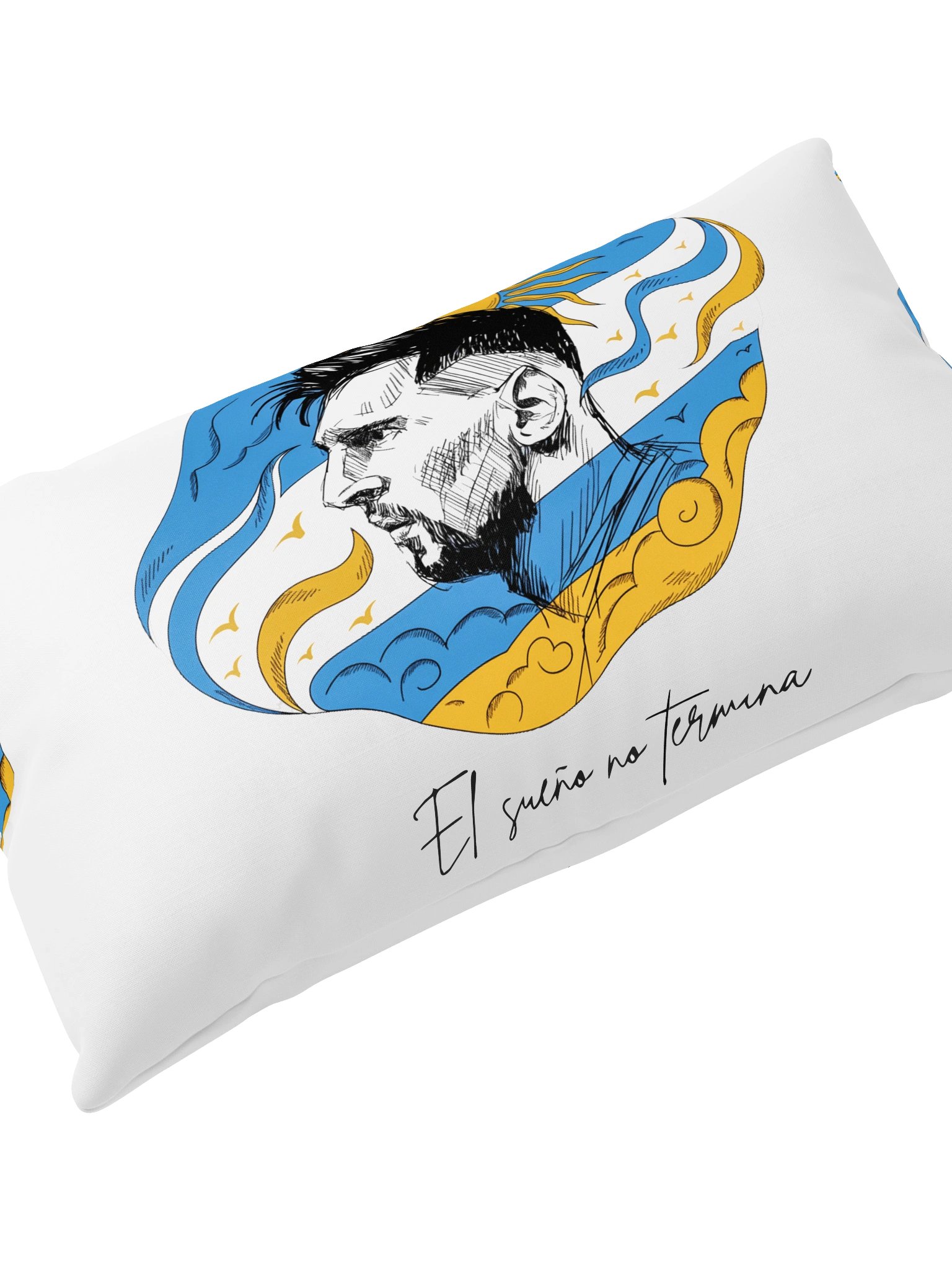 Argentina / Messi Pillow 20"x12" product image (4)