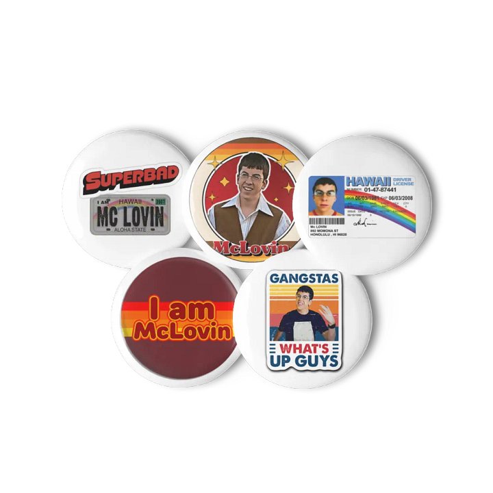 SuperbadMcLovin Pin Collection product image (2)