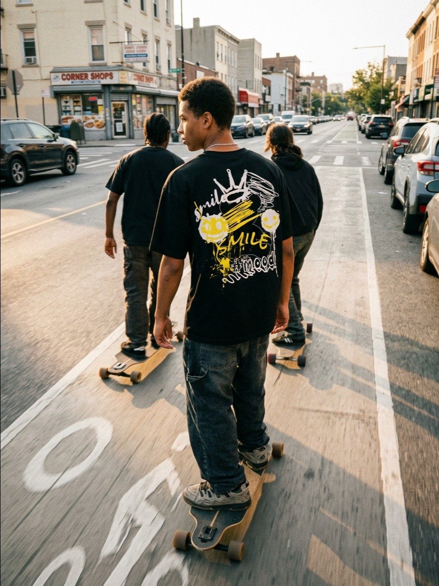 Smile T-Shirt | VOID Club x Comfort Colors Heavyweight Garment-Dyed Tee product image (2)