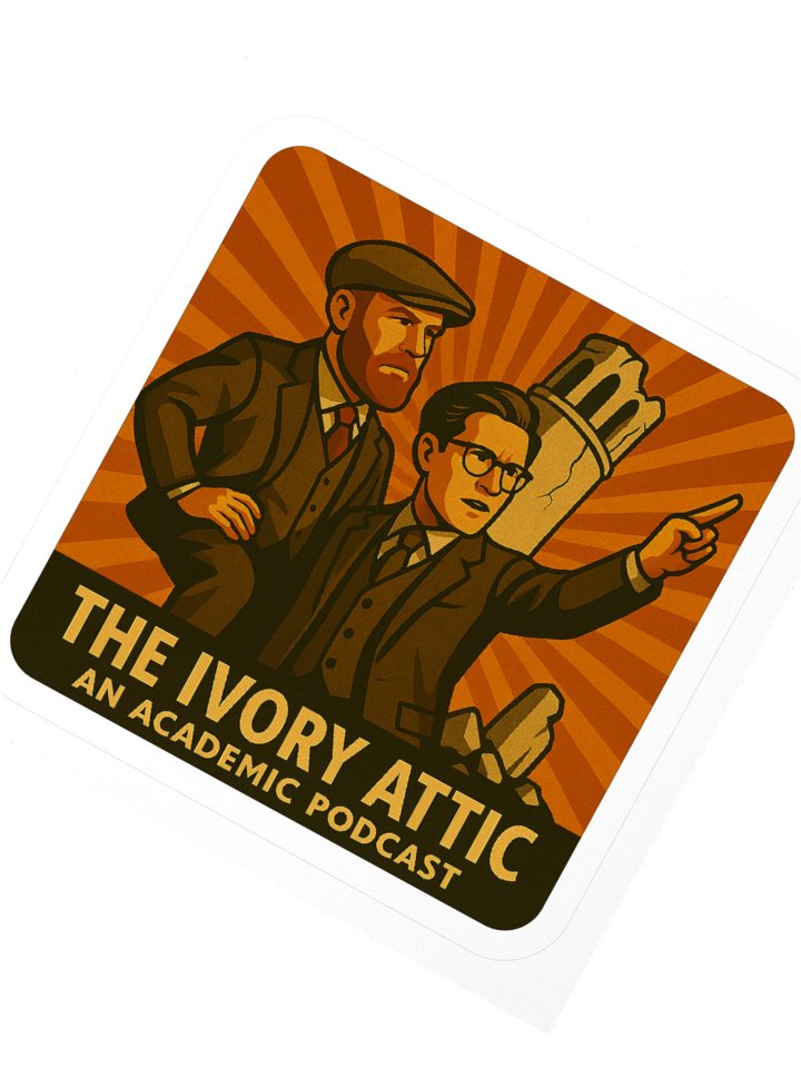 Ivory Attic Logo Sticker product image (2)