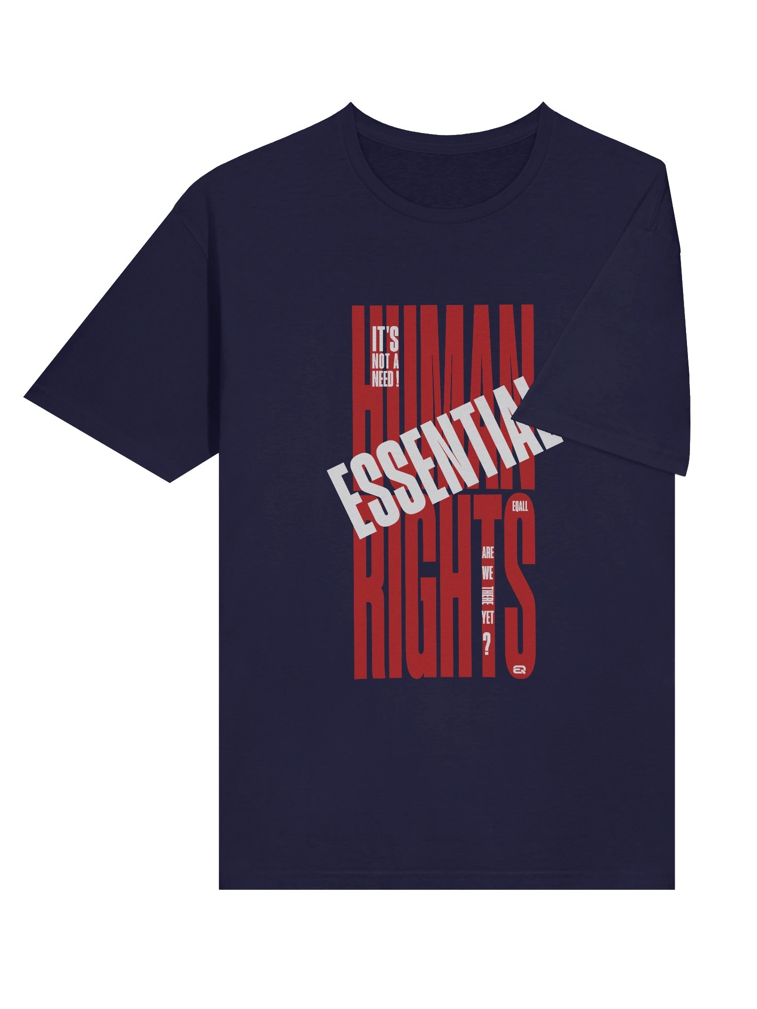 Unisex Softstyle T-shirt - Empower Change with Gildan EQALL® Essentials - Red / White product image (48)