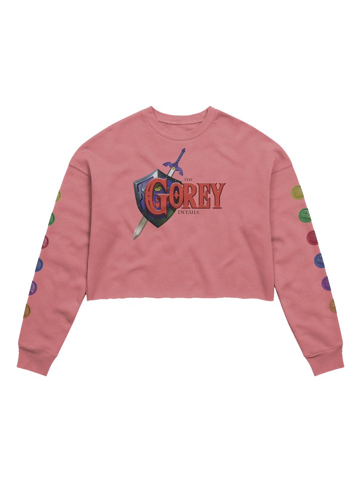 Hero of Time - Bella+Canvas Women's Fleece Crop Sweatshirt product image (14)