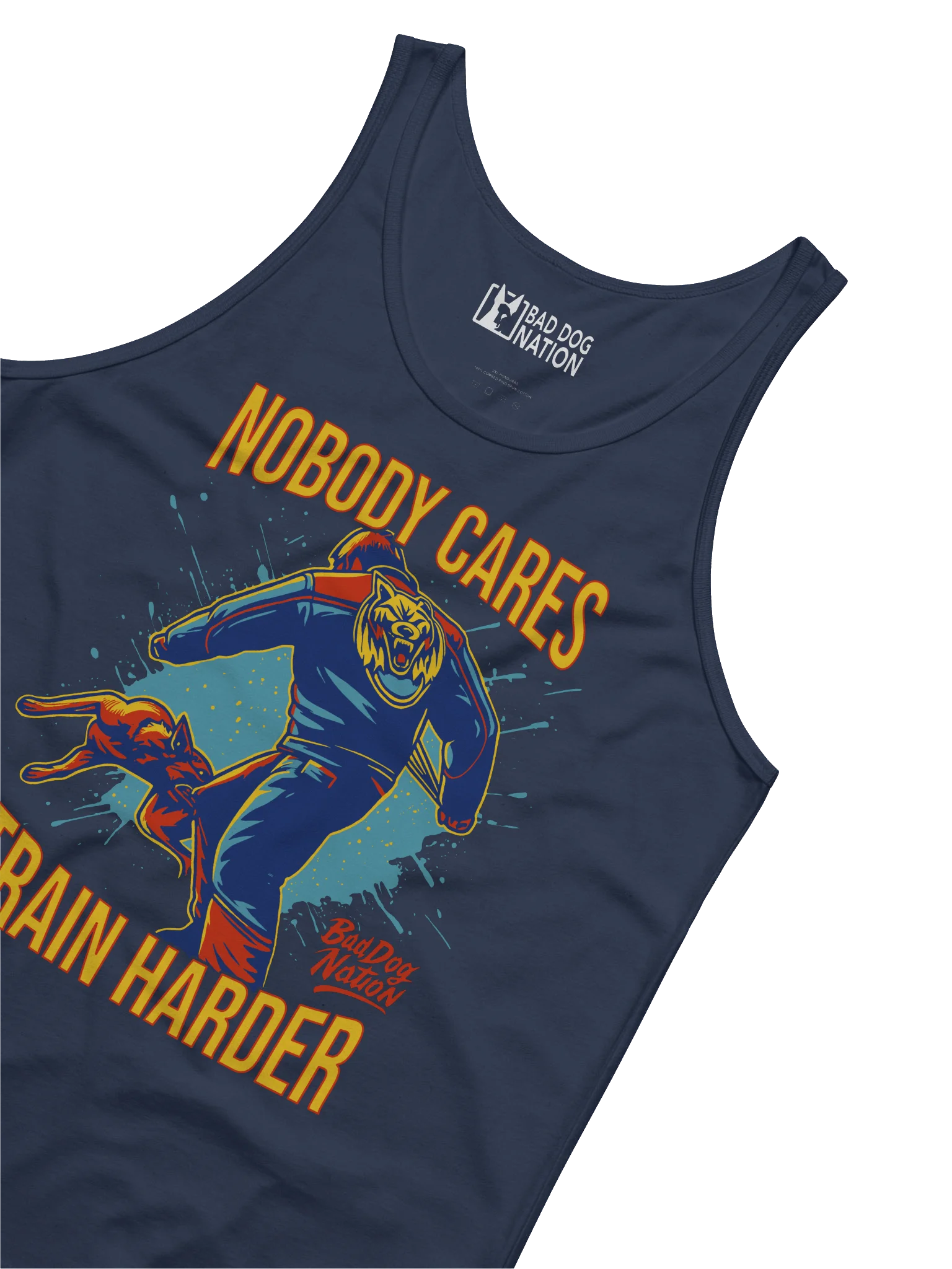 Nobody Cares Train Harder - Premium Unisex Tank Top product image (4)