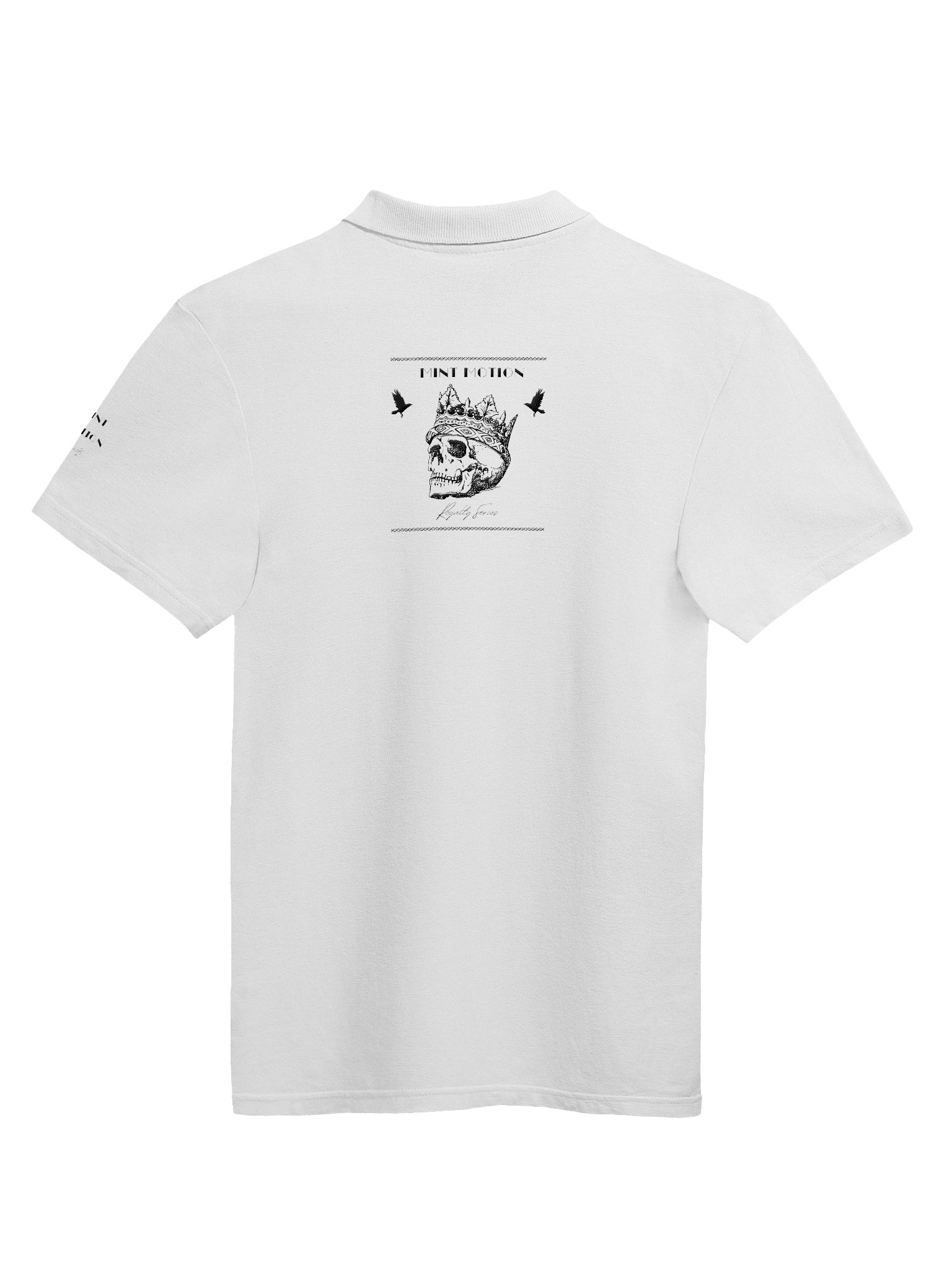 Royalty Series Black Print Premium Polo Shirt product image (12)
