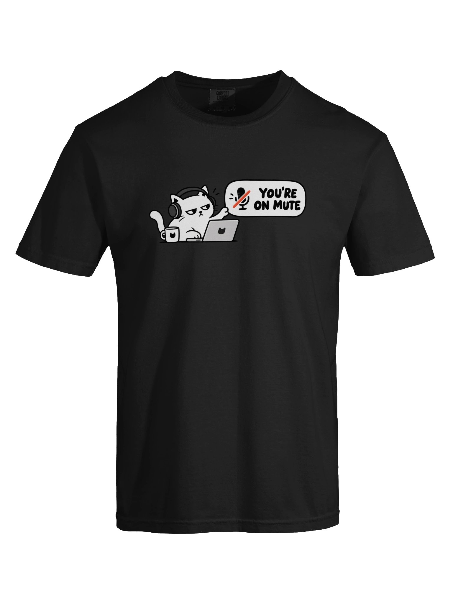 You’re On Mute Cat Men's Shirt product image (9)