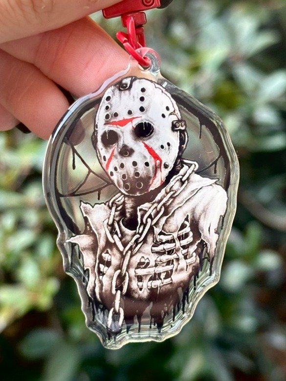 Jason Vorhees Epoxy Keychain product image (1)