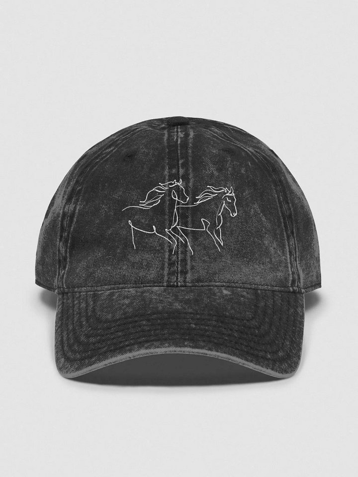 Running Horse Vintage Wash Hat product image (1)