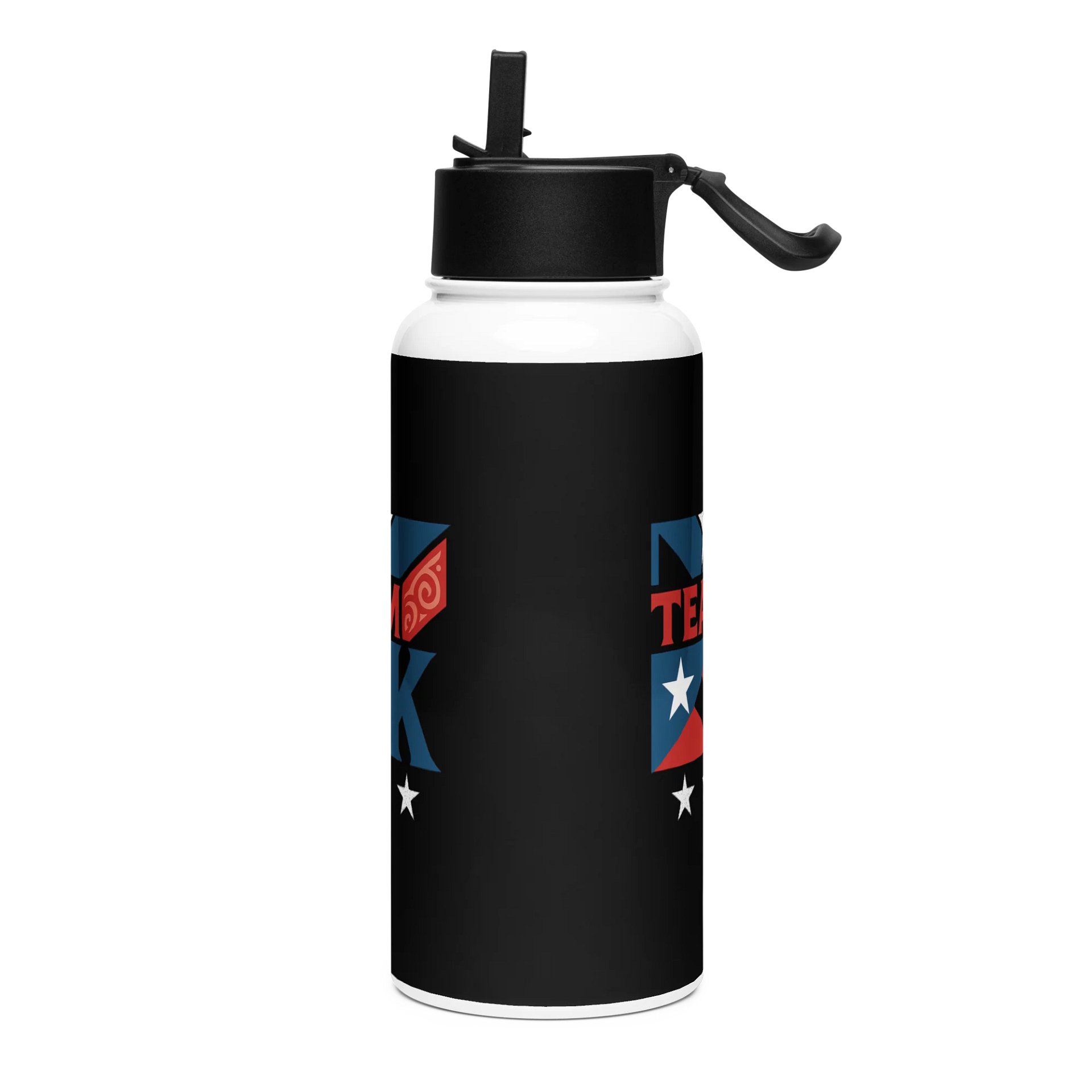 Team K Puerto Rico Stainless Steel Water Bottle with a Straw Lid product image (3)