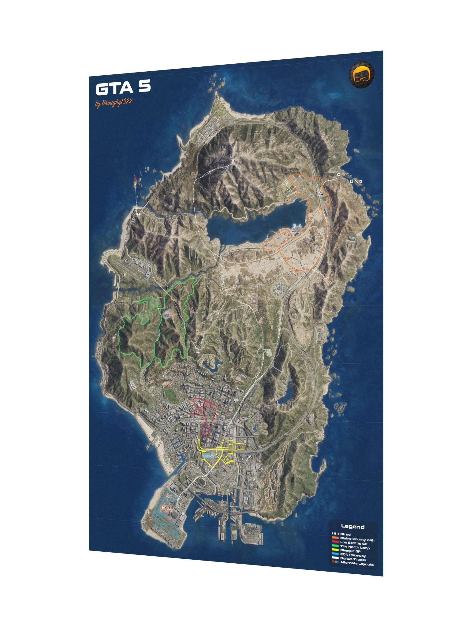 Commemorative GTA 5 By Broughy1322 Poster product image (2)